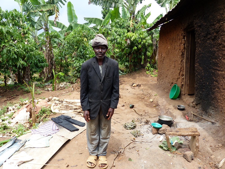 Ddembe's Father and his home