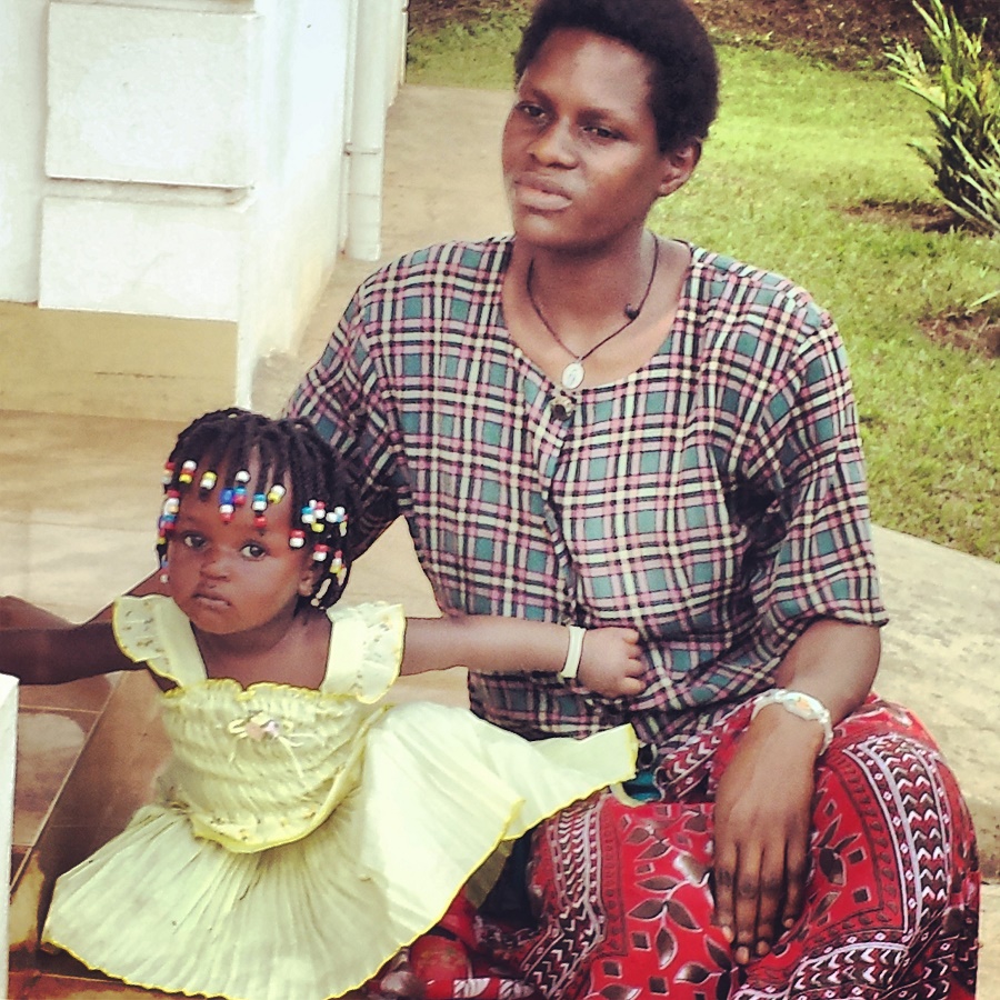 Mother and Daughter waiting to interview with Joseph